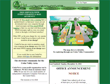 Tablet Screenshot of cedarnet.org